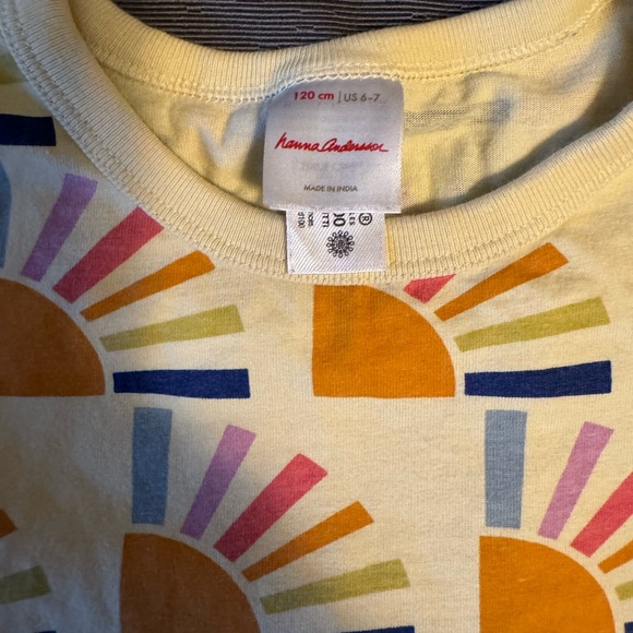 BUNDLE (4) Hanna Andersson Girls Dresses size 6-7 - Picture 7 of 7